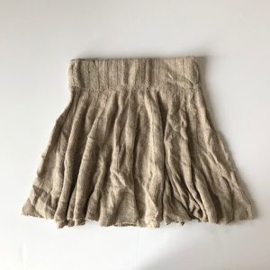 Brandy Melville Knit High Waisted Mini Skirt